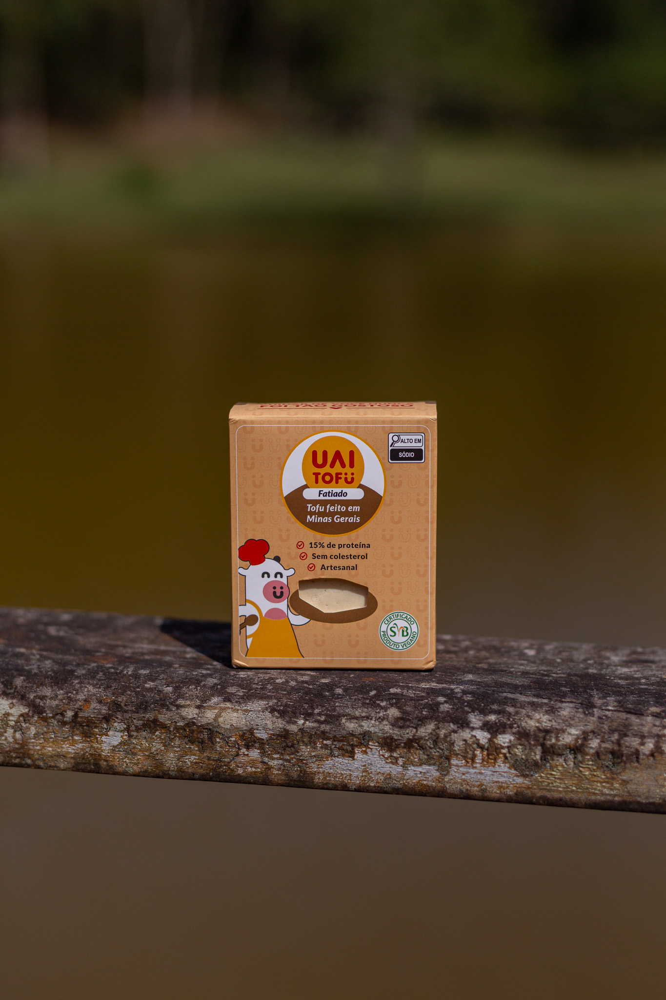 Dupla: UAI Tofu Defumado Peça + UAI Tofu Defumado Fatiado - Imagem 2