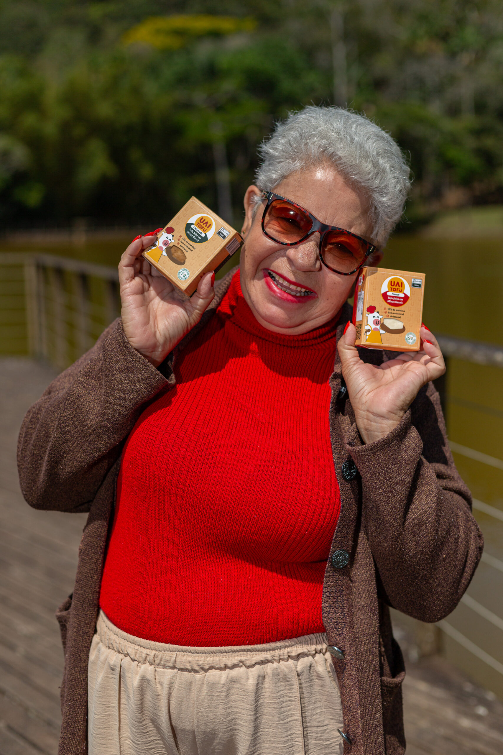 Dupla: UAI Tofu Defumado Peça + UAI Tofu Frescal