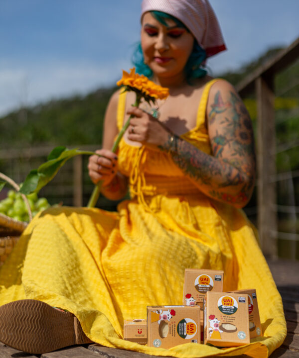 Alternative view of Trio: UAI Tofu Defumado Peça + UAI Tofu Defumado Fatiado + UAI Tofu Frescal