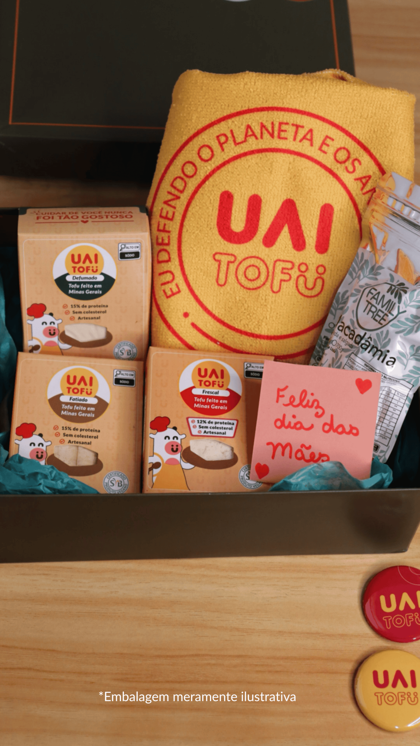 Kit Carinho à Mesa: Especial Dia das Mães